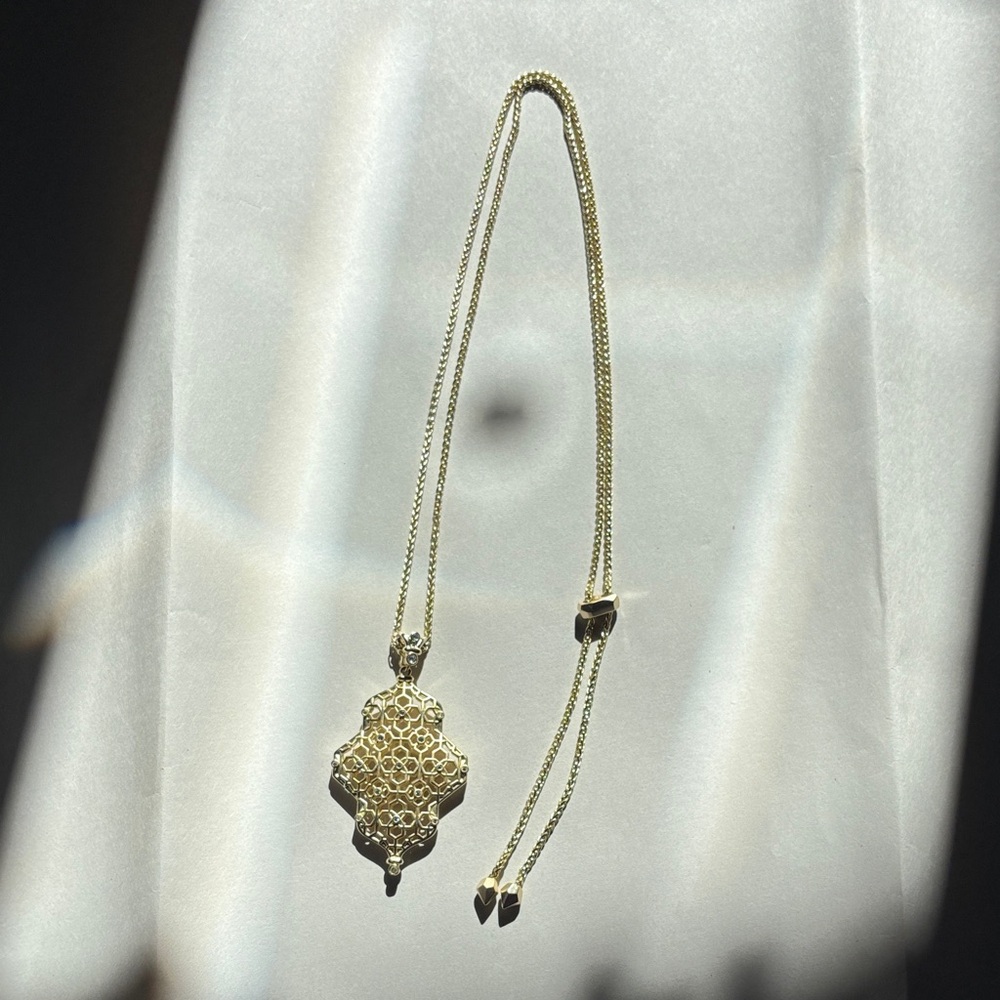 Kendra Scott Kathy Gold Necklace